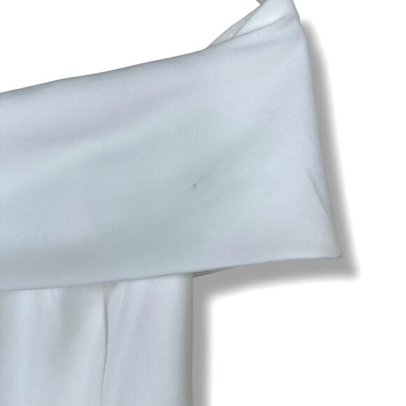 Lulus NWT Exceptional Romance White Off-the-Shoulder Mermaid Bridal Gown Dress - Picture 11 of 11